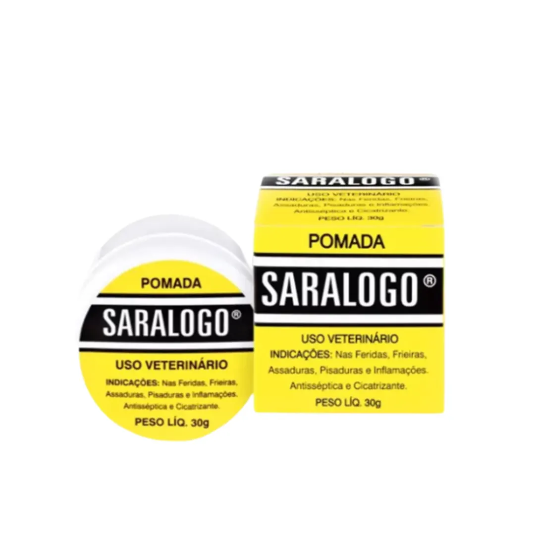 Pomada Cicatrizante Saralogo Para Cães 30g