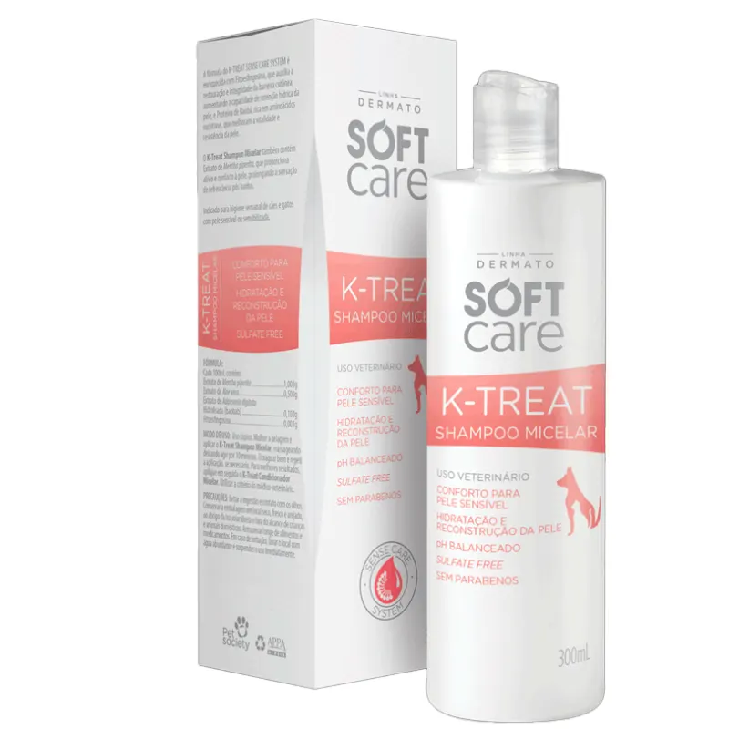Shampoo Soft Care K-Treat Shampoo Micelar 300 ml