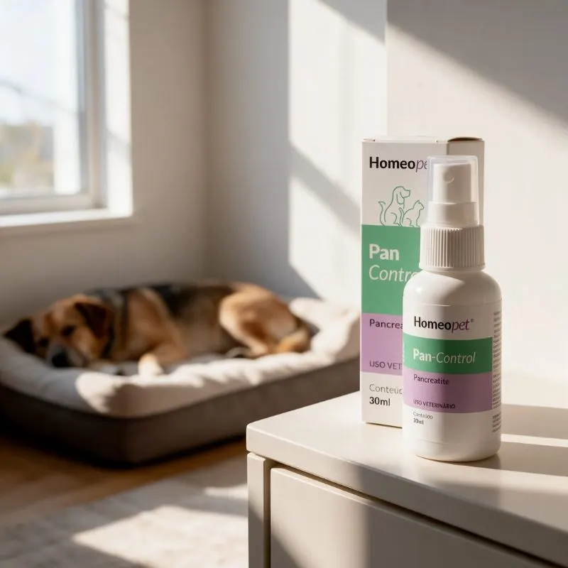 Pan Control 30mL Medicamento Homeopático para Pancreatite em Cães e Gatos 30 ml