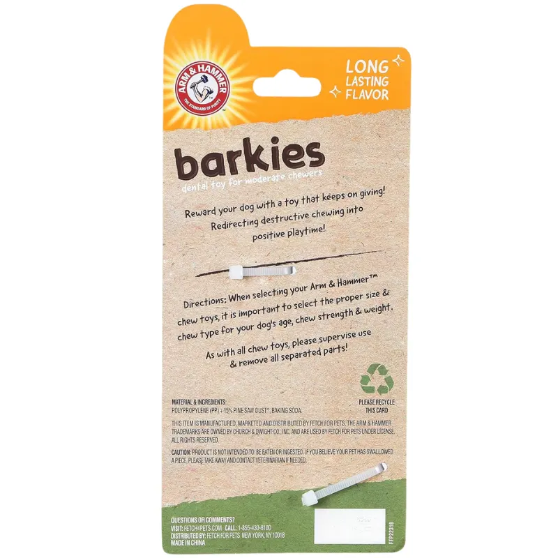 Arm &Hammer Barkies Tree Bark Brinquedo Dental para Cães