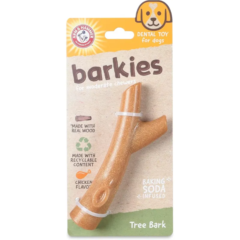 Arm &Hammer Barkies Tree Bark Brinquedo Dental para Cães