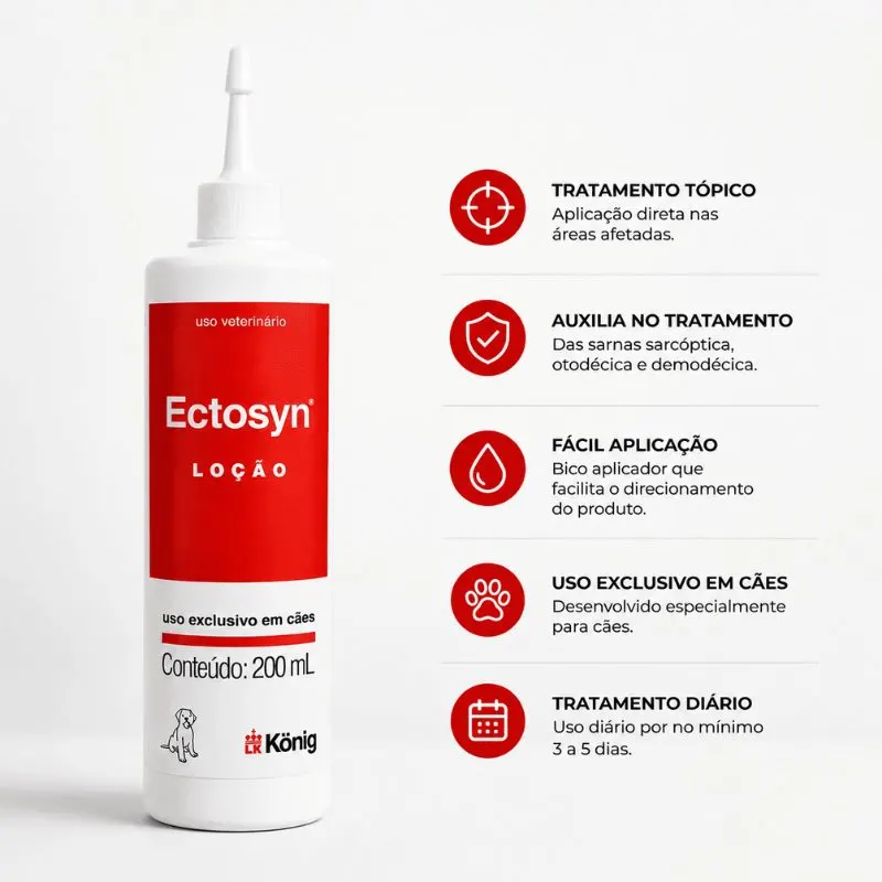 Ectosyn para Tratamento Tópico 200 ml König