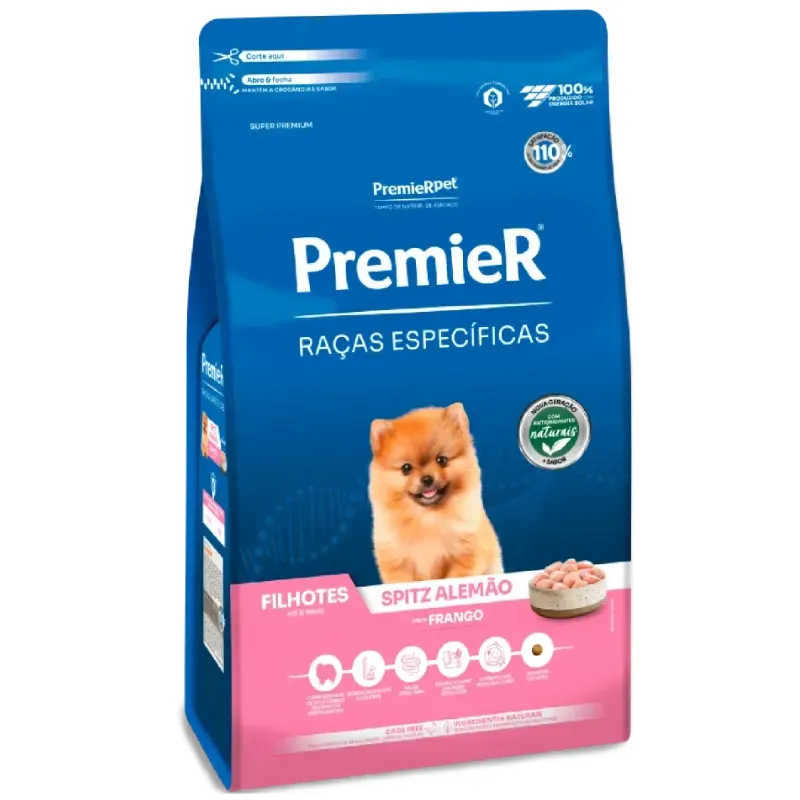 Ração Premier Raças Específicas Cães Filhotes Spitz Alemão