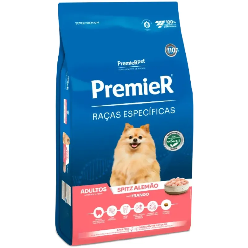 Ração Premier Raças Específicas Cães Adultos Spitz Alemão