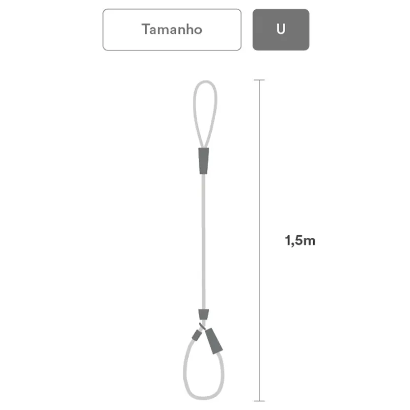 Guia Zee.Dog Unificada Slip N Lock Gotham para Cães