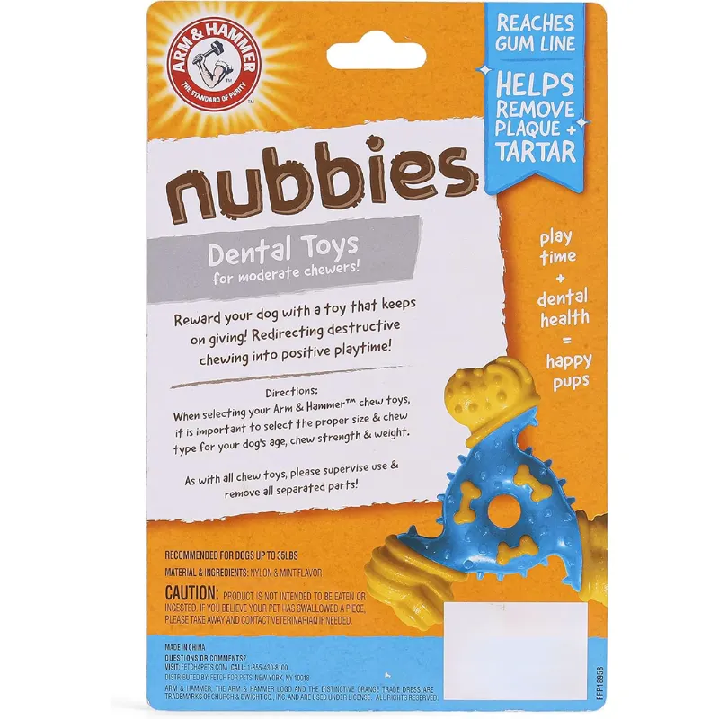 Arm & Hammer Nubbies Triobone Brinquedo Dental para Cães
