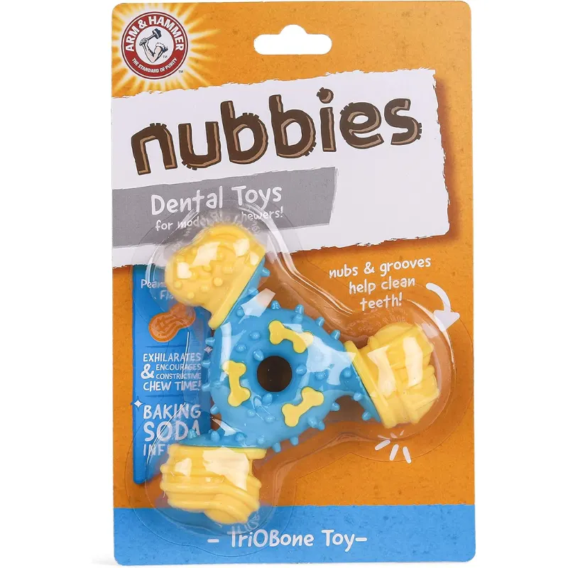 Arm & Hammer Nubbies Triobone Brinquedo Dental para Cães