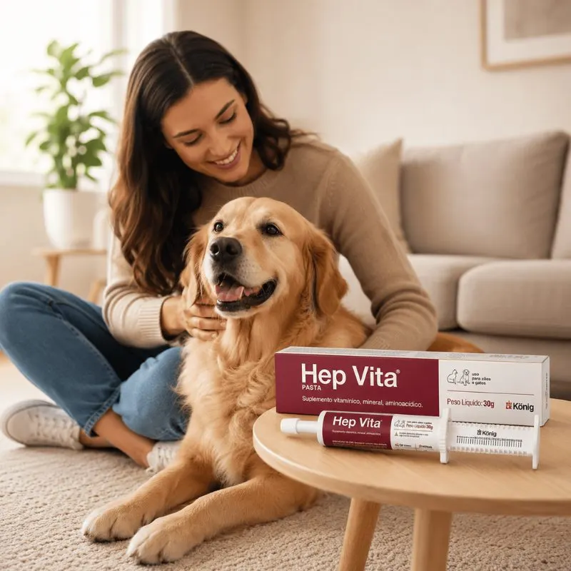 Suplemento Alimentar Hep Vita 30 g König 30 g