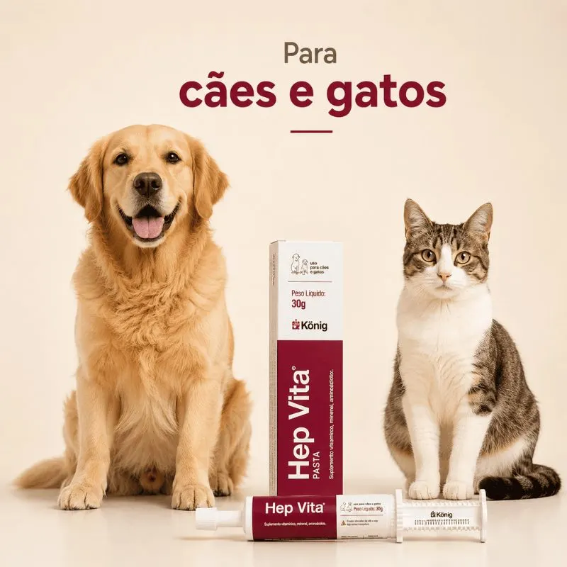Suplemento Alimentar Hep Vita 30 g König 30 g