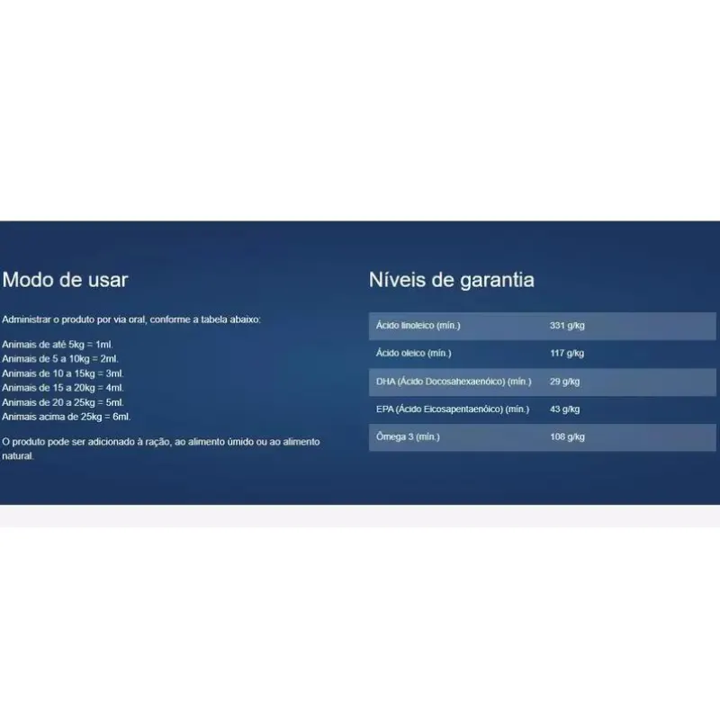 Suplemento Ômega 3 Bepet para Cães e Gatos 45ml