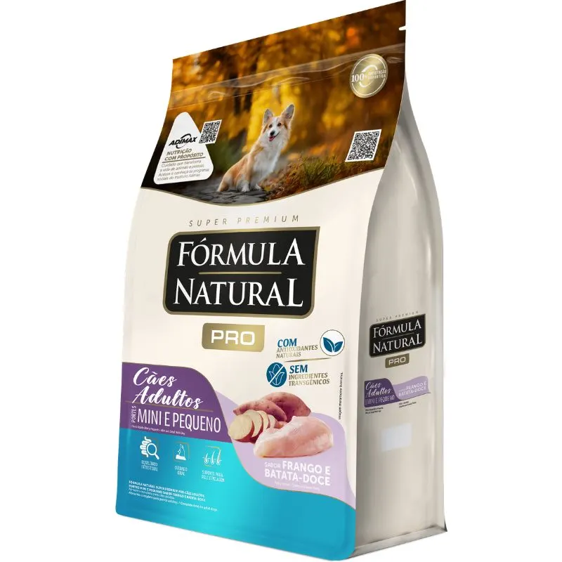 Ração Formula Natural Pró Cães de Pequeno Porte Sabor Frango