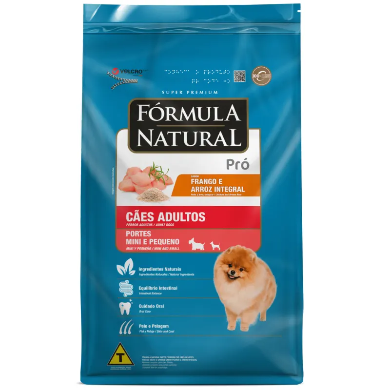 Ração Formula Natural Pró Cães de Pequeno Porte Sabor Frango