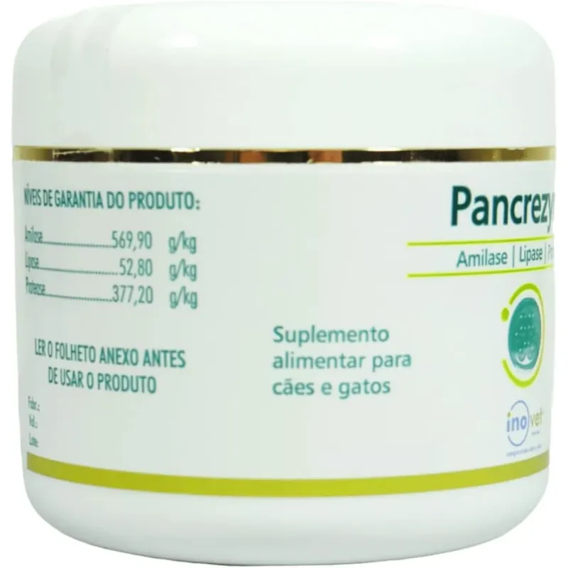 Pancrezyme 500 mg 60 Capsulas Inovet