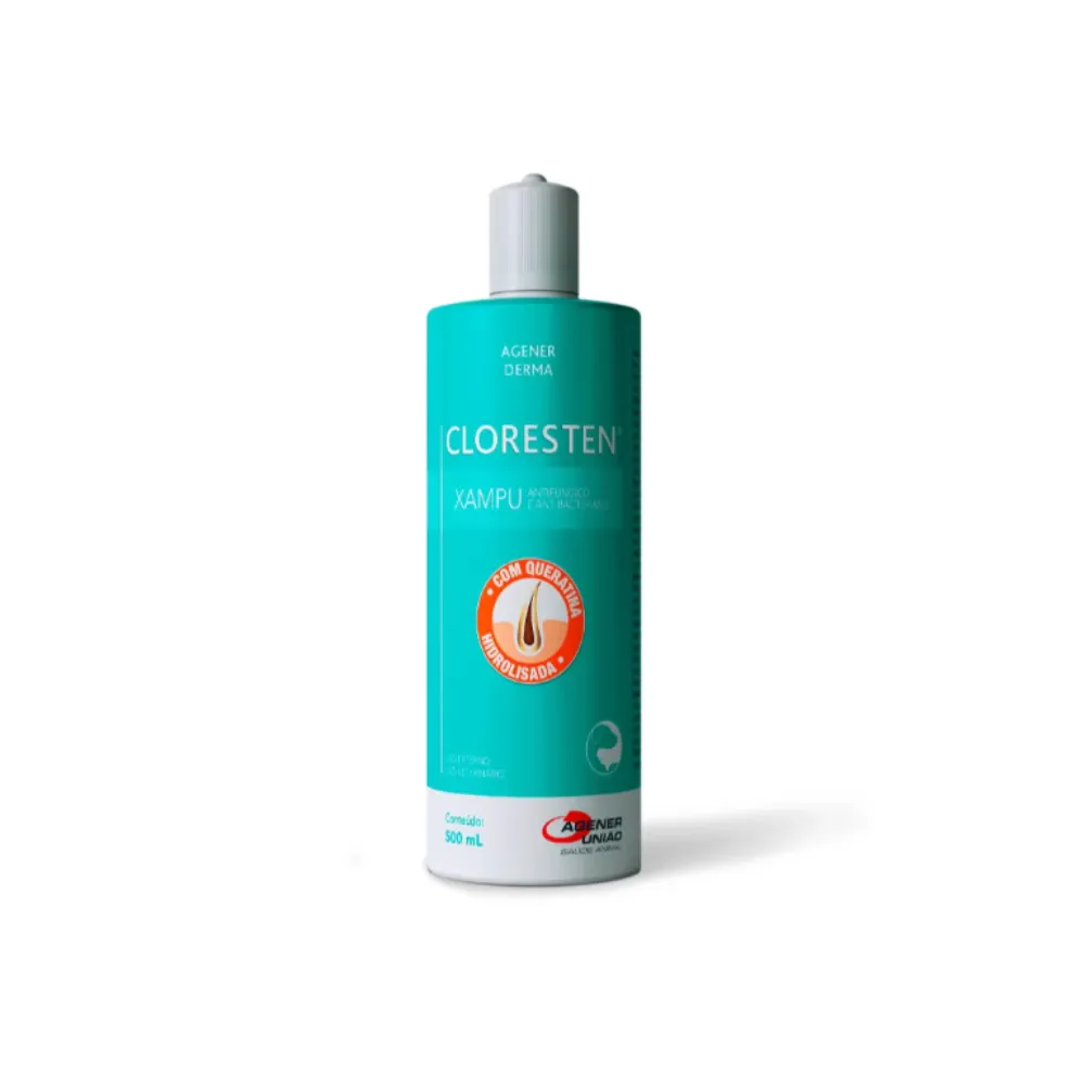 Shampoo Cloresten Agener União 500ml