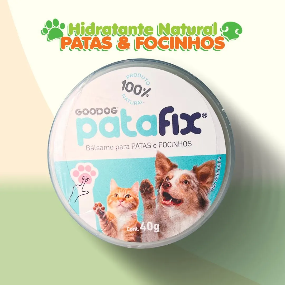 Patafix - Hidratante Natural Pet Anti-Ressecamento Das Patas