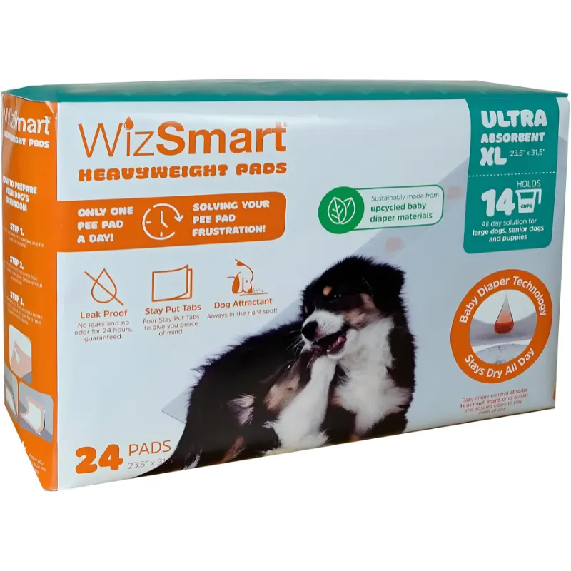Tapete Higiênico WizSmart Ultra com 24 Un 60x80 cm
