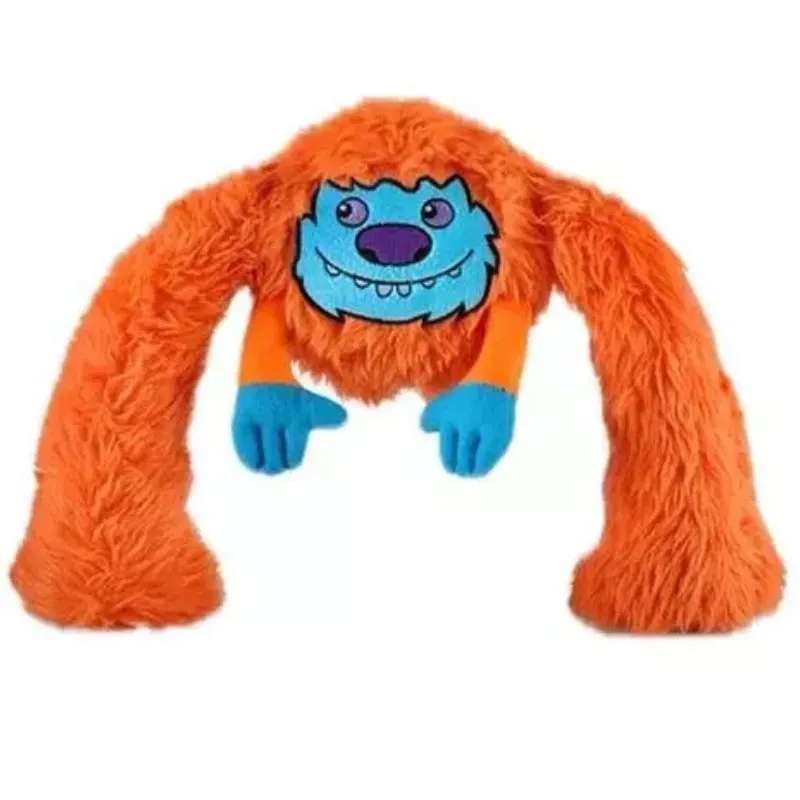 Brinquedo Q Monster King Kong Super Braços Laranja