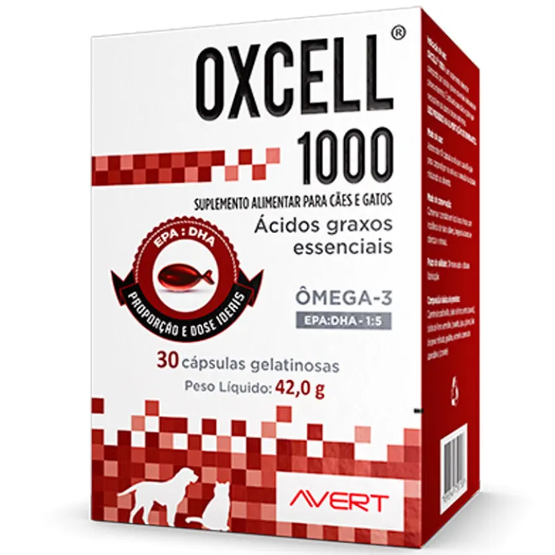Avert Oxcell com 30 Cápsulas