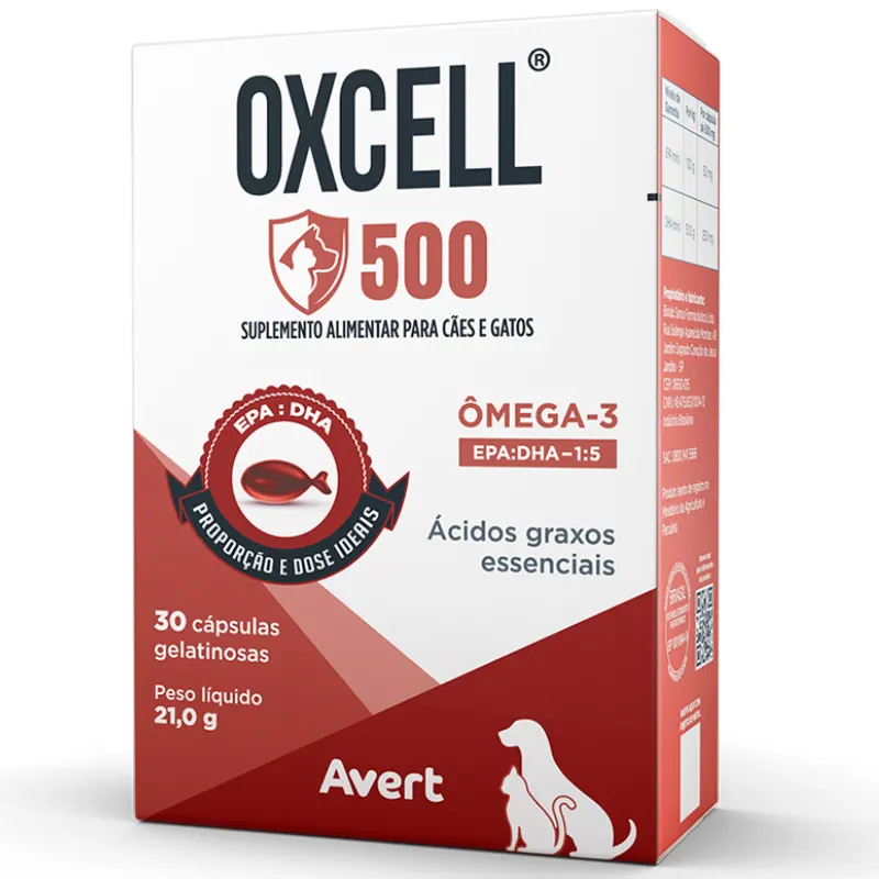 Avert Oxcell com 30 Cápsulas