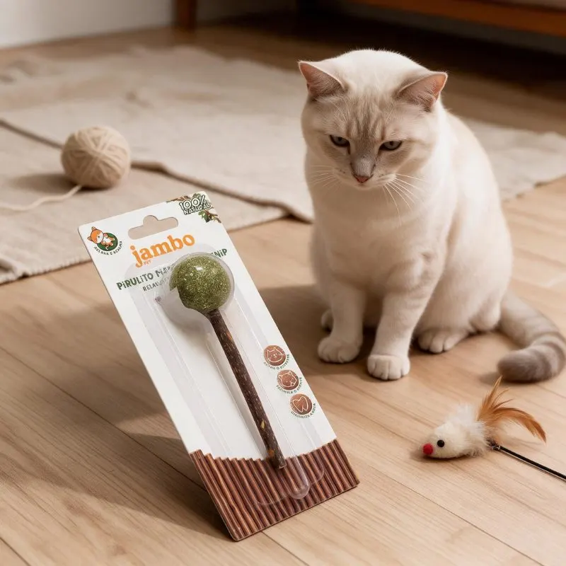 Matatabi Pirulito Jambo Catnip para Gatos