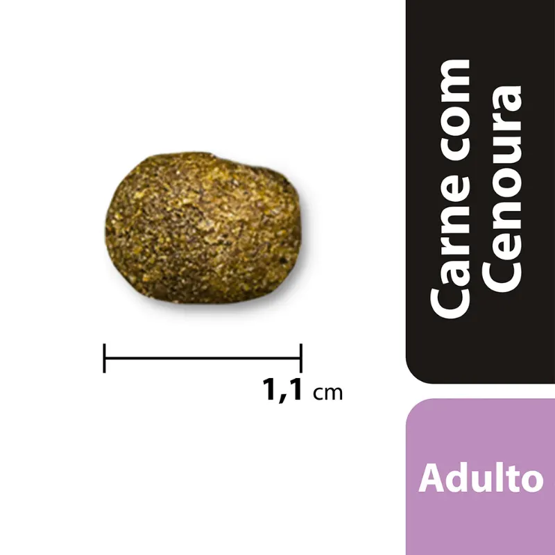 Ração Nero Adulto Refeição Carne com Cenoura 15kg