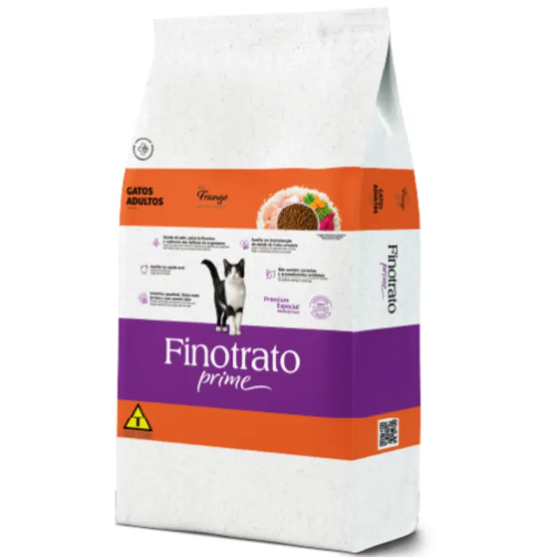 Ração Finotrato Prime para Gatos Adultos Frango