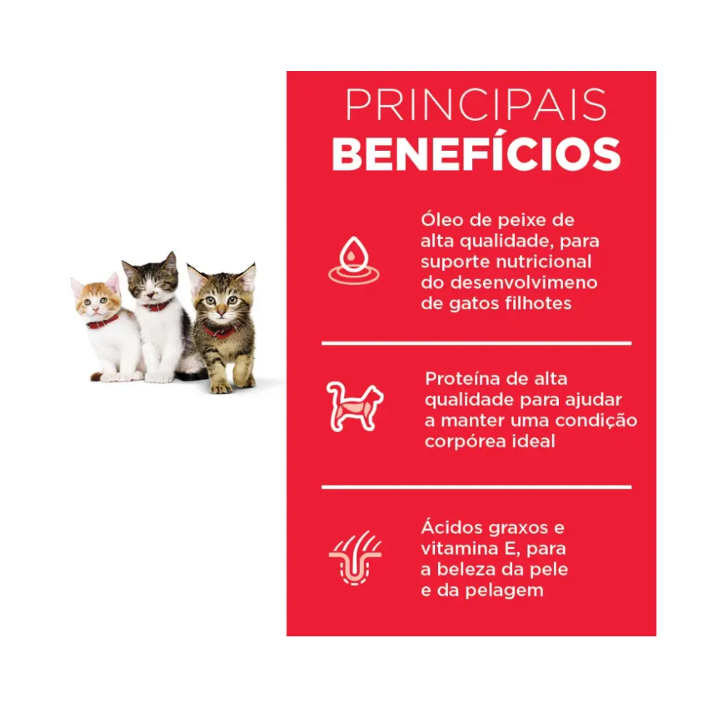 Ração Hill's Science Diet Gatos Filhotes Frango 1 kg