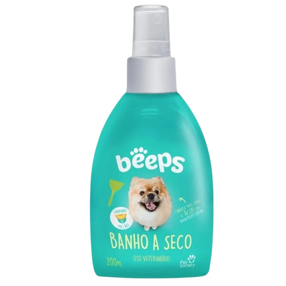 Banho a Seco Beeps para Cães e Gatos 200ml