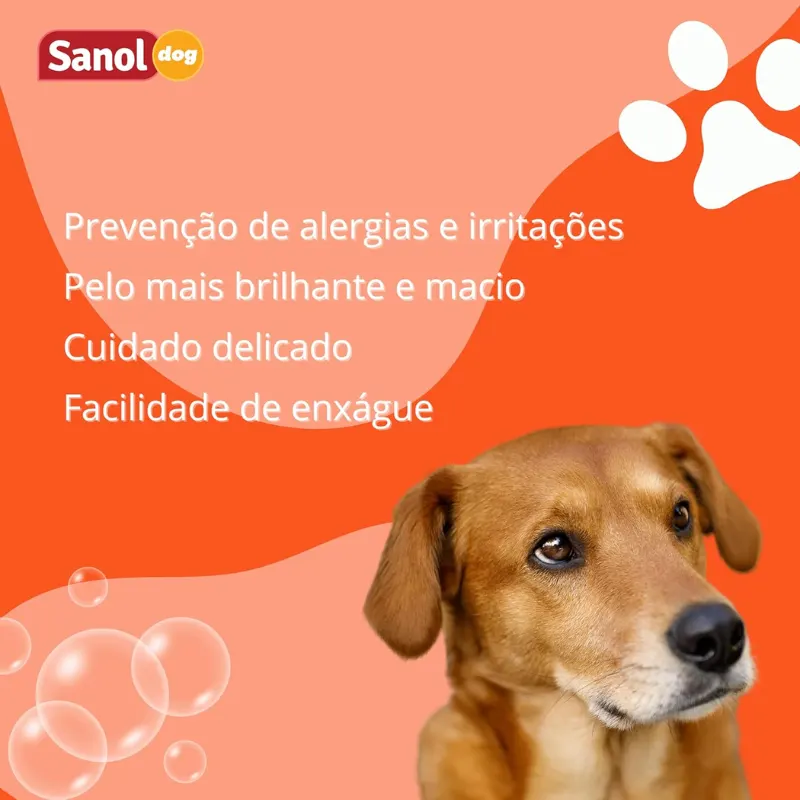 Sanol Dog Shampoo Caramelo 500 ml