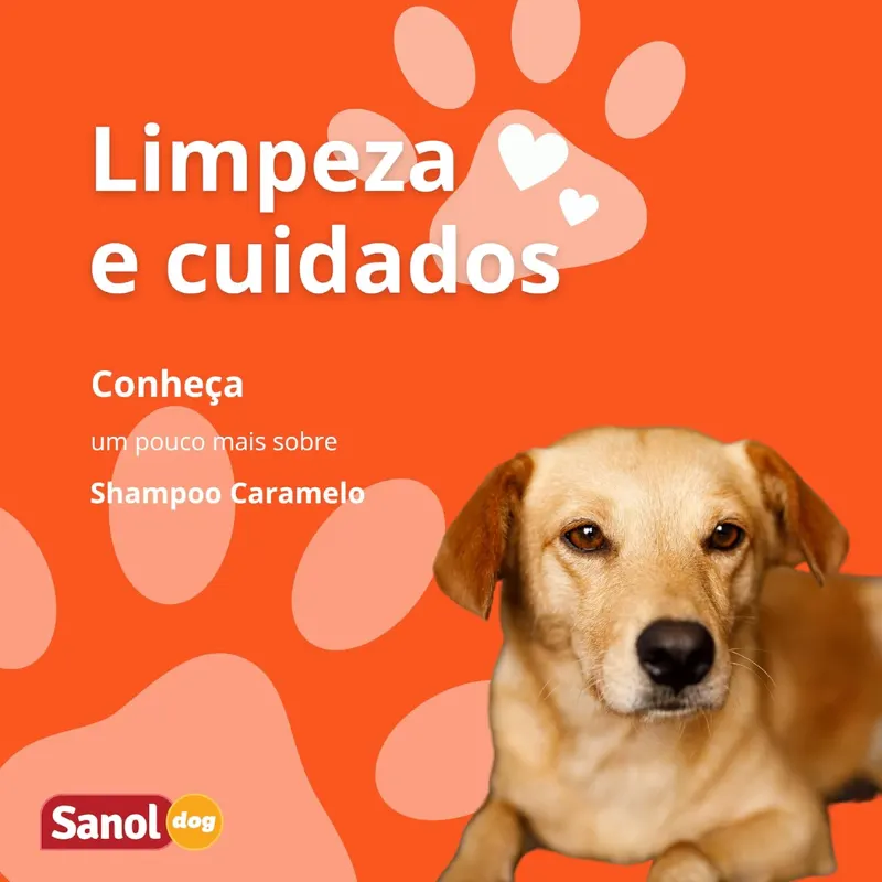 Sanol Dog Shampoo Caramelo 500 ml