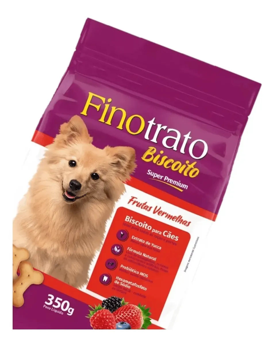 Biscoito Finotrato Frutas Vermelhas 350 g