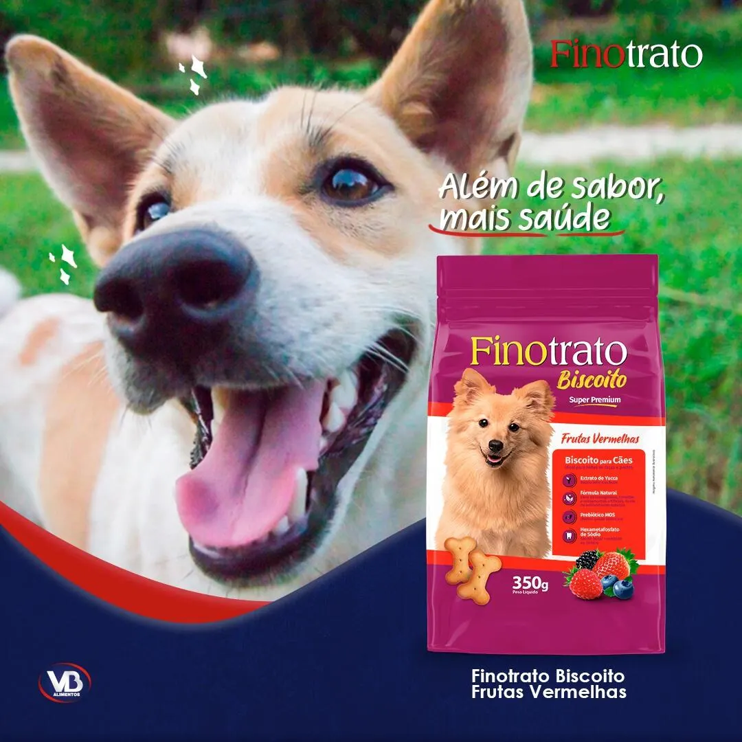 Biscoito Finotrato Frutas Vermelhas 350 g
