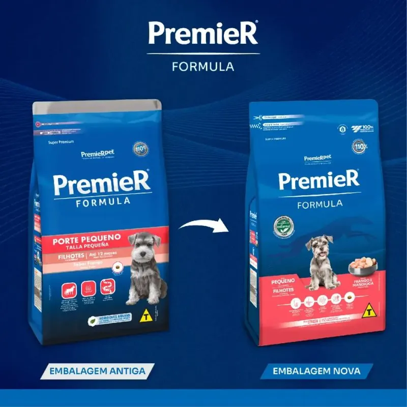 Ração Premier Formula Cães Filhotes Raças Mini 20 Kg