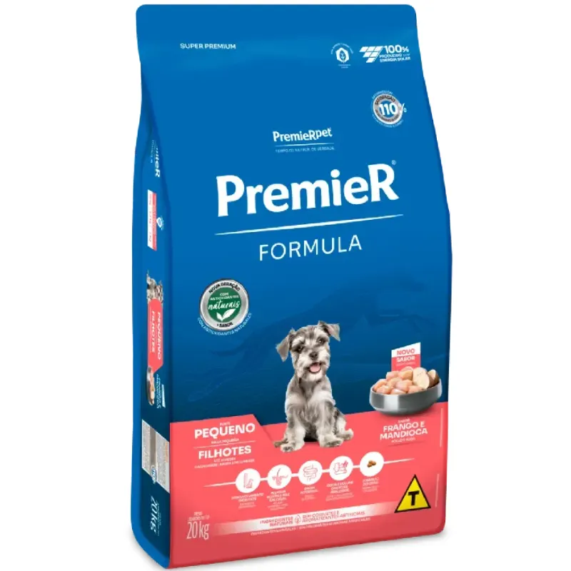 Ração Premier Formula Cães Filhotes Raças Mini 20 Kg