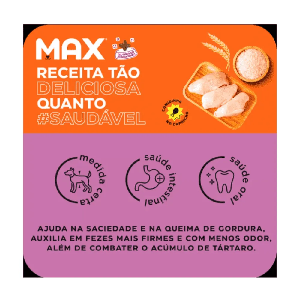 Ração Max Light para Cães Adultos Sabor Frango e Arroz 15kg