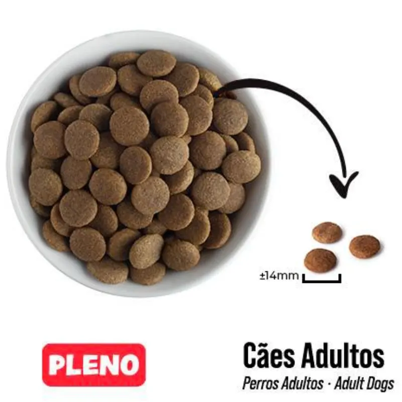 Ração Pleno Sabor Carne para Cães Adultos