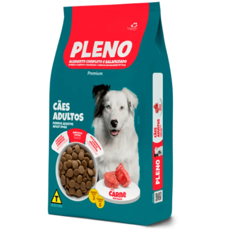 Ração Pleno Sabor Carne para Cães Adultos
