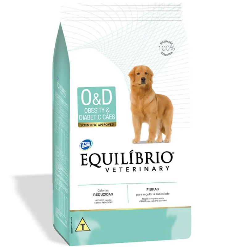 Ração Equilíbrio Obesity & Diabetic para Cães Adultos 7,5 Kg