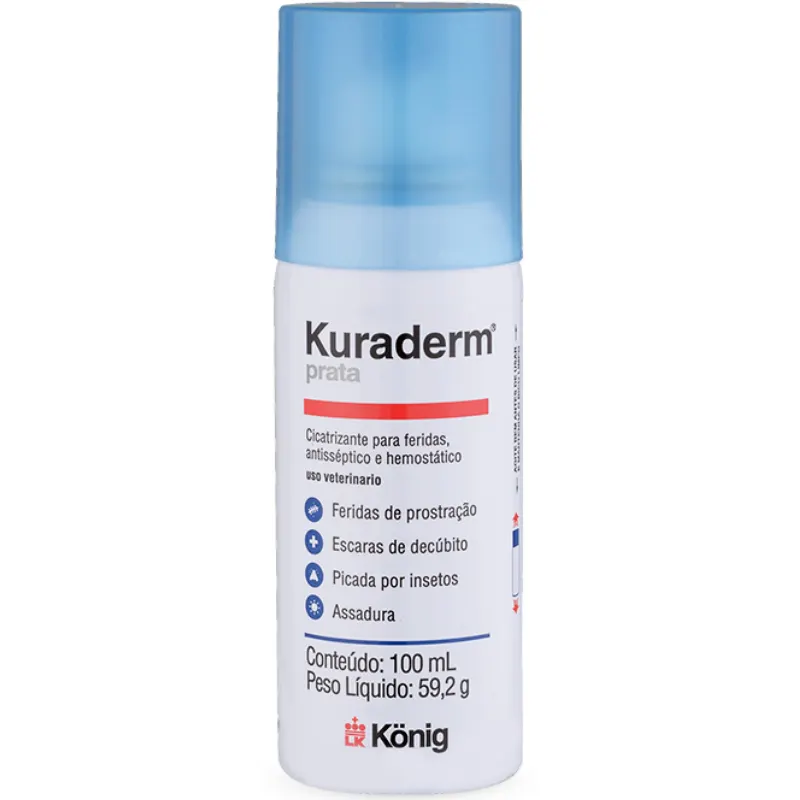 Spray Kuraderm Prata 100 ml König