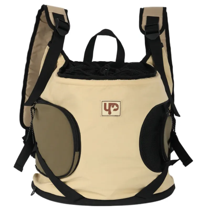 Mochila Canguru Transporte Pet Bege  Up4you