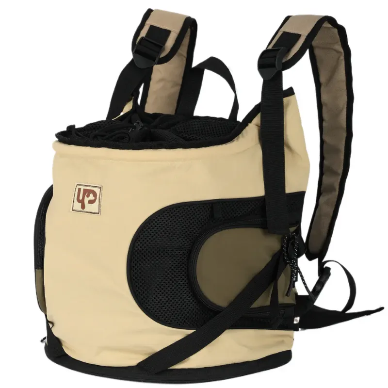 Mochila Canguru Transporte Pet Bege  Up4you