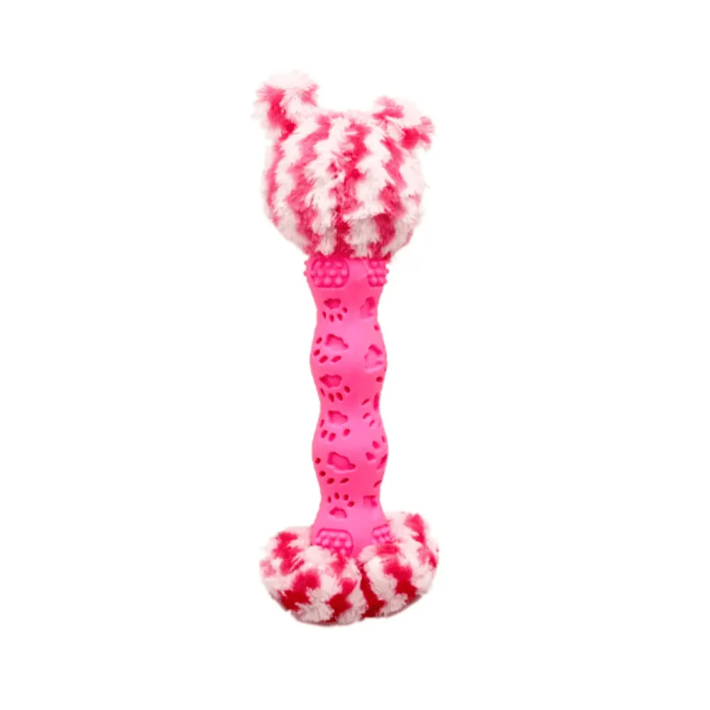 Pelúcia Soft Cachorro Salsicha Rosa Para Cães Hercules