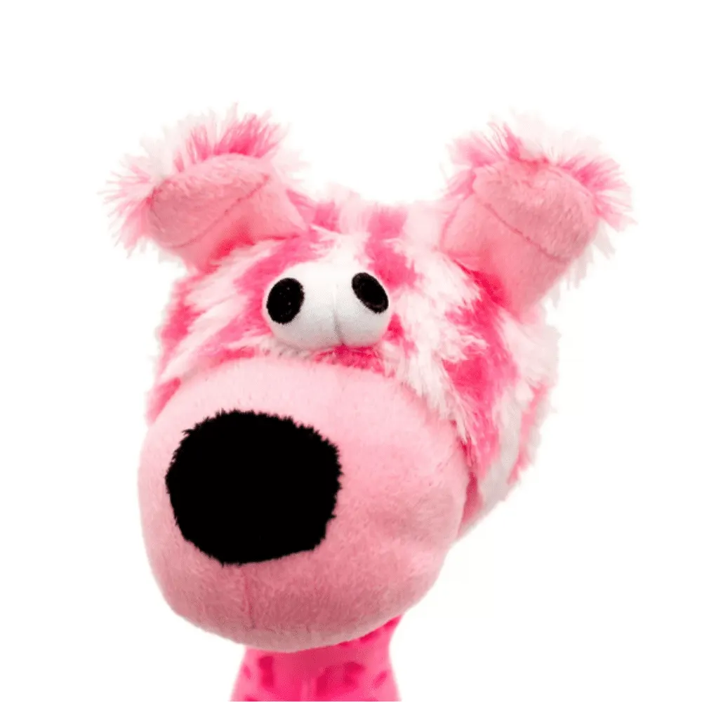 Pelúcia Soft Cachorro Salsicha Rosa Para Cães Hercules
