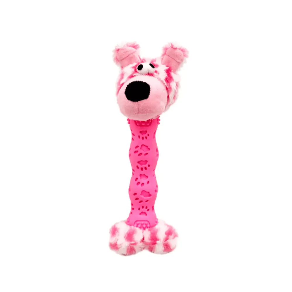 Pelúcia Soft Cachorro Salsicha Rosa Para Cães Hercules