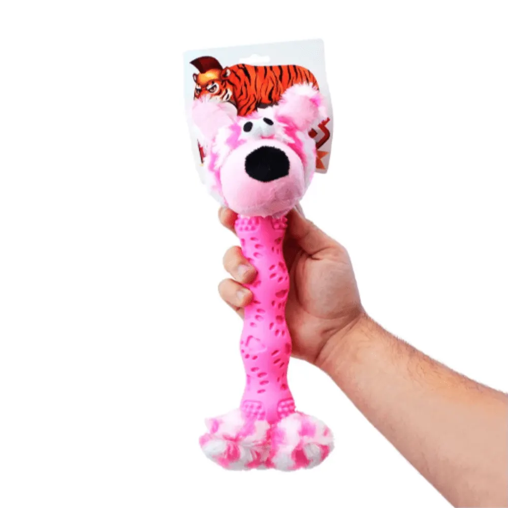 Pelúcia Soft Cachorro Salsicha Rosa Para Cães Hercules