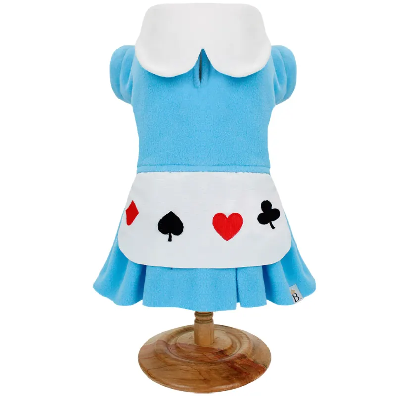 Vestido Soft Alice Azul Bonito pra Cachorro