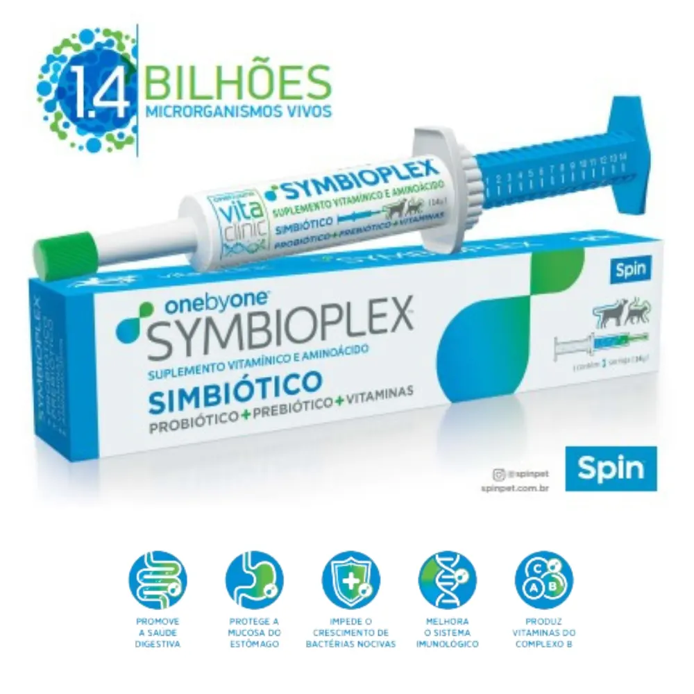 Simbiótico SYMBIOPLEX Spin Pet - 14g