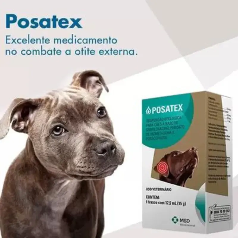 Anti-inflamatório MSD Posatex 17,5ml