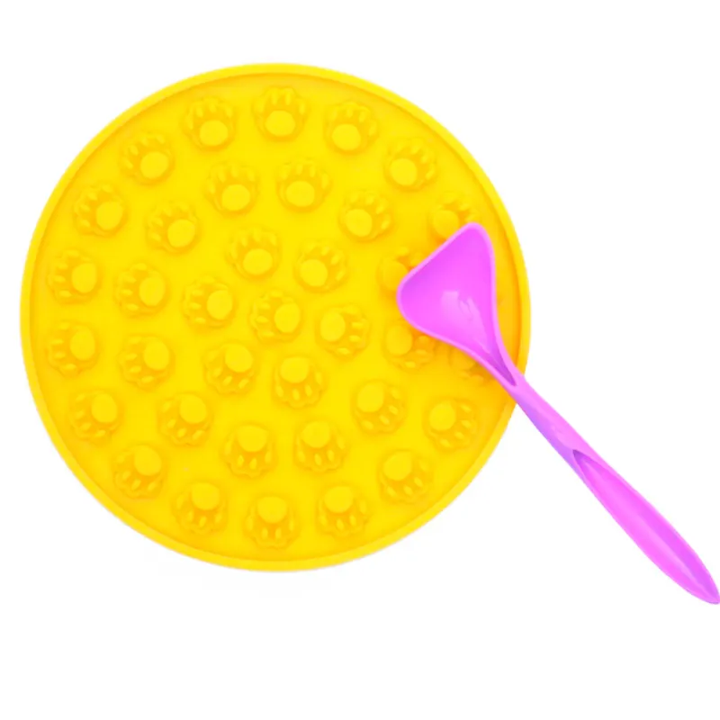 Amicus Brinquedo e Comedouro Lento Lamb Lamb Circle Amarelo