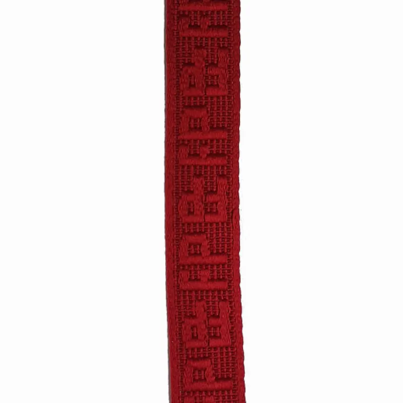 Cinto de Segurança Jacquard Vermelho Fábrica Pet
